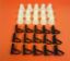 Picture of DOORTRIM FIXING CLIP SET 1 SIDE(15 MALE + 15 FEMALE)(JPS879K)