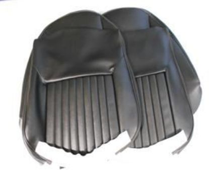 Picture of SEAT COVER KIT BOTH SIDES BLACK MK1V + 1500 RECLINE SEAT(JPR906/4)