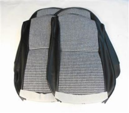 Picture of SEAT COVER KIT BOTH SIDES BLACK + WHITE HOUNDSTOOTH 1500(JPR906/5)