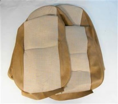 Picture of SEAT COVER KIT BOTH SIDES BEIGE + WHITE HOUNDSTOOTH 1500(JPR906/6)