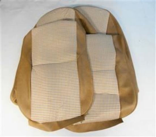 Picture of SEAT COVER KIT BOTH SIDES BEIGE + WHITE HOUNDSTOOTH 1500(JPR906/6)
