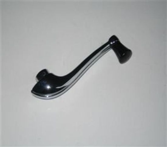 SCP British Chrome Window Crank Handle Set For Triumph TR7 TR8 - Pair W/ Screws