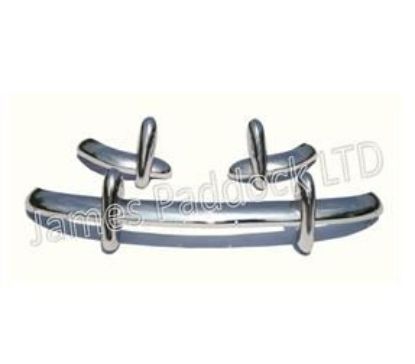 Picture of BUMPER SET SPITFIRE MK1-MK2 & GT6 MK1 STAINLESS STEEL HIGH GRADE(304/1.4301)(JPR699)