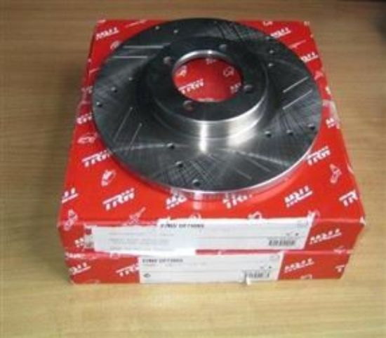 Picture of BRAKE DISCS DRILLED GROOVED TRW(209327DG)