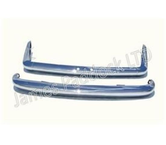 Picture of BUMPER SET TR6 STAINLESS STEEL EARLY MODELS UP TO CR5000 HIGH GRADE (304/1.4301)(JPX700)