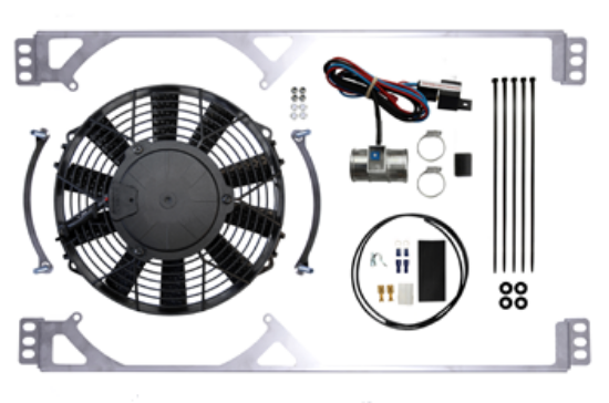 Picture of ELECTRIC FAN KIT FOR WIDE RADIATOR 22" NEGATIVE EARTH SPITFIRE/HERALD REVOTEC (JPR544W)