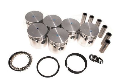 Picture of PISTON SET GT6 MKI/II/III UP TO KE10000/ VITESSE/2000 MK2 TO ME50000/  20 THOU INC RINGS(149976.020)