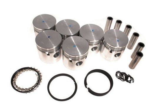 Picture of PISTON SET GT6 MKI/II/III UP TO KE10000/ VITESSE/2000 MK2 TO ME50000/  20 THOU INC RINGS(149976.020)