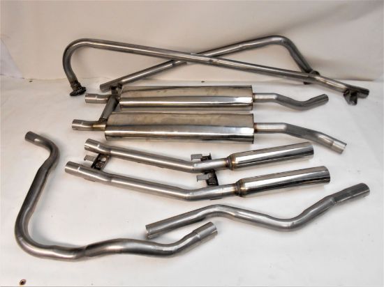 Picture of EXHAUST SYSTEM STAINLESS STEEL A TYPE/AUTO35 LARGE BORE TAILPIPE(JPS500/1LB)