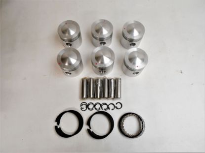 Picture of PISTON SET MKIII KE10001 ONWARDS 30 THOU INC RINGS/2000 MK2 FROM ME50001(158112.030)