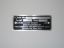 Picture of COMMISSION PLATE TR4A(JPX957)