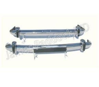 Picture of BUMPER SET STAG MK2 STAINLESS STEEL(FRONT AND REAR INC O'RIDERS/PLINTH)(JPS701)