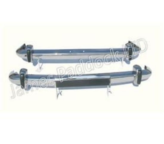 Picture of BUMPER SET STAG MK2 STAINLESS STEEL(FRONT AND REAR)AVAILABLE TO ORDER DUE JAN 2026(JPS701)