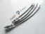 Picture of BRAKE HOSE SET SHORT SHAFT BRAIDED STAINLESS MK1/11/111/IV  UP TO FH50000 HERALD FRONT DISC MODLES(JPR416/1)