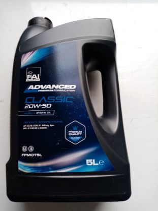Picture of ENGINE OIL FAI CLASSIC 20/50(GGL5044X)